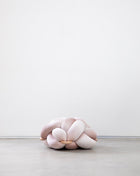 (M) Pink Pearl Velvet Knot Floor Cushion